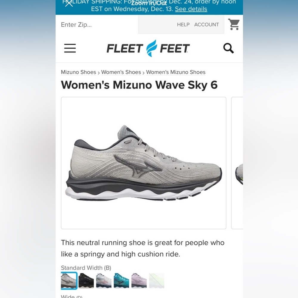 Women’s mizuno